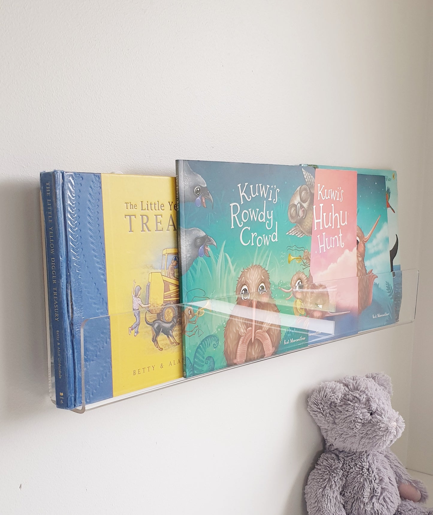 Acrylic Floating Bookshelves