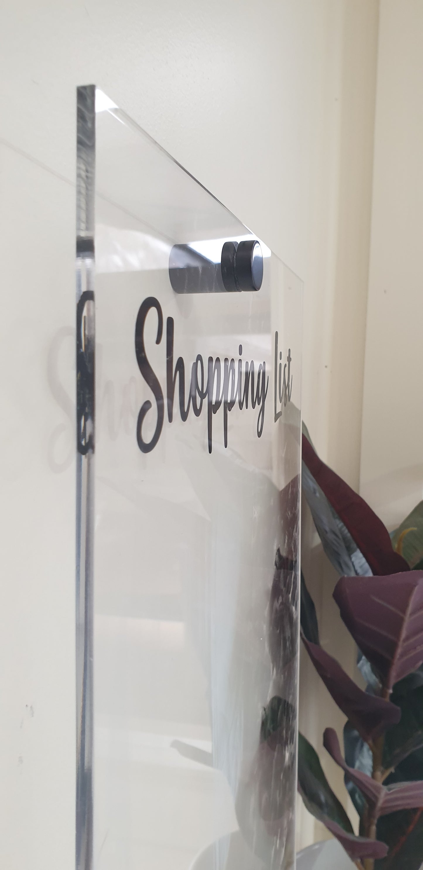 Dry Erase Shopping List