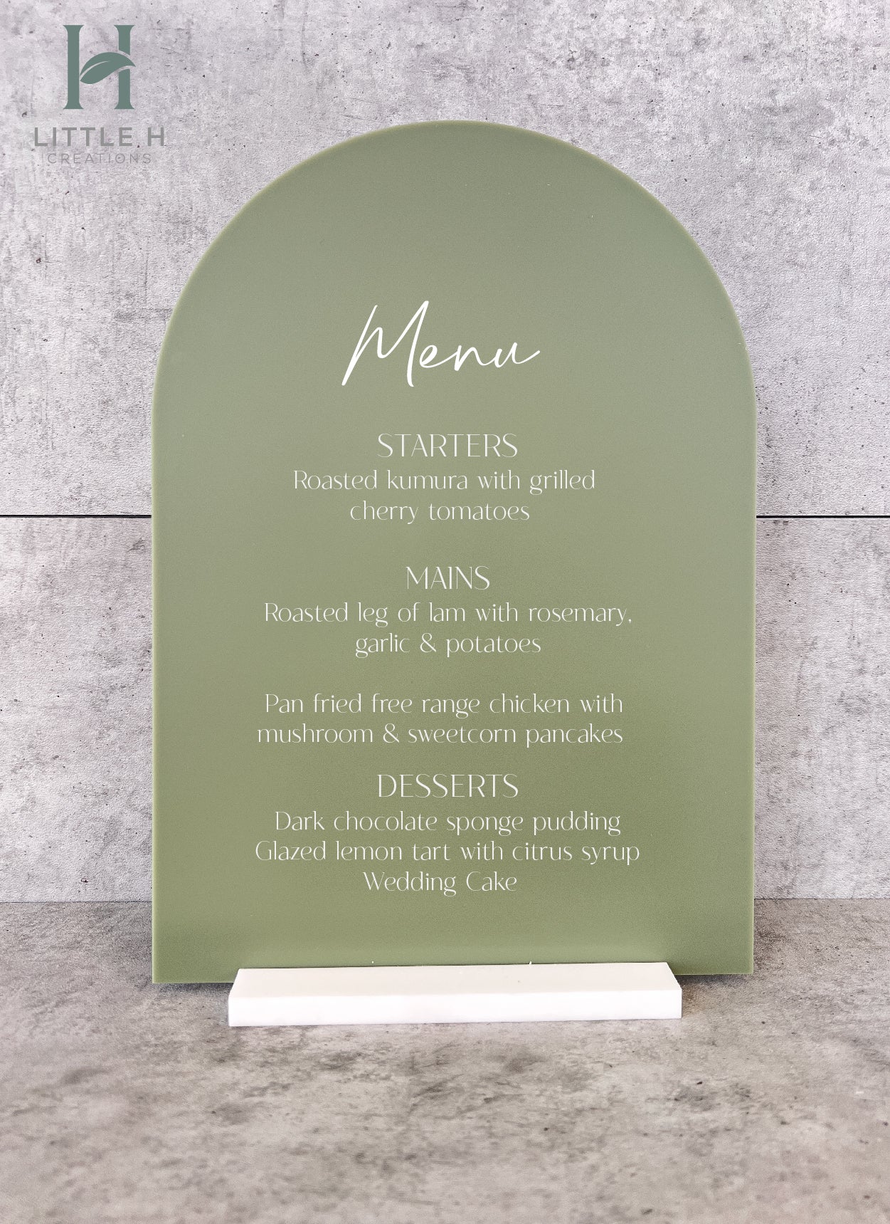 Menu - Botanical Range