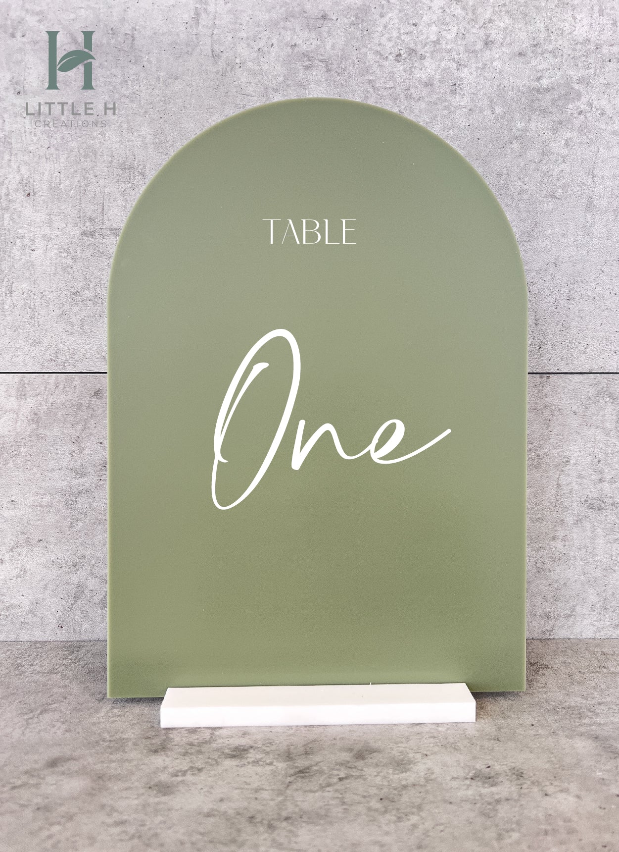 Table Number - Botanical Range