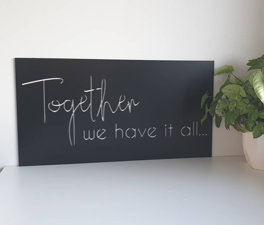 All Together. Sign Together Signage – Little H Creations