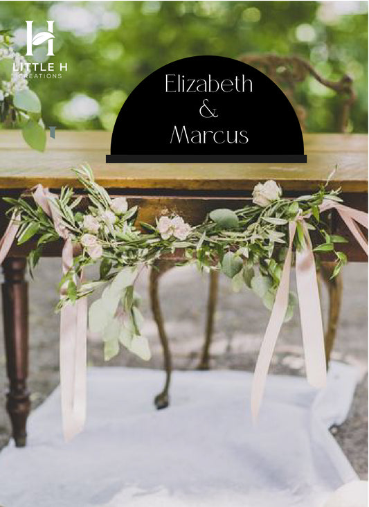 Table Arch Sign - Classic Range