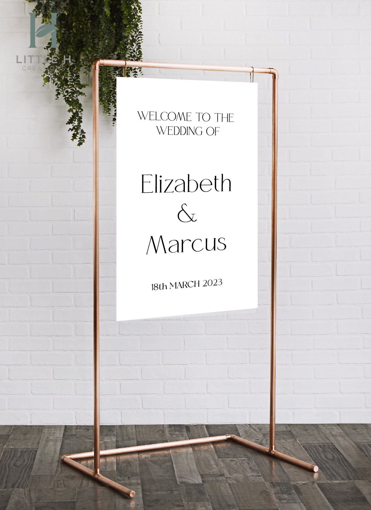 Welcome Sign - Classic Range